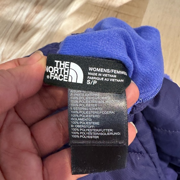 The North Face Mossbub Swirl Vest Women's S Reversible Quilted Puffer - Picture 13 of 14